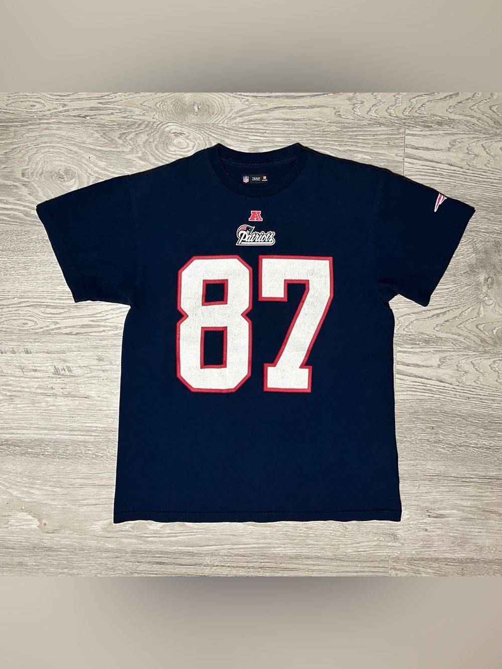 New England Patriots Rob Gronkowski Men’s Graphic T-Shirt